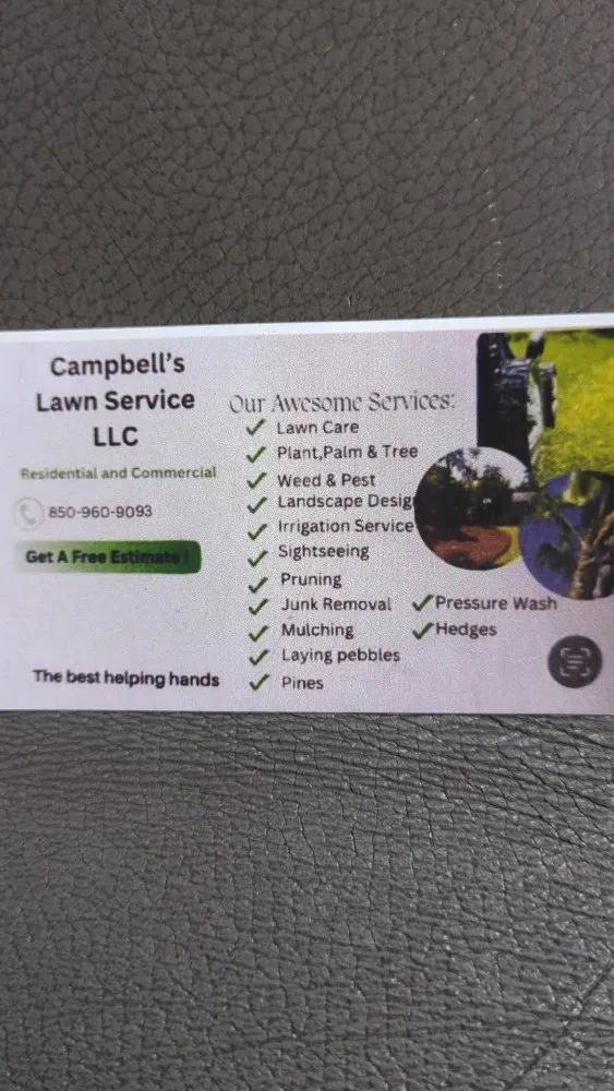 Reliable residential landscaping for year-round maintenance in Inlet Beach, FL by Campbell's Lawn Service