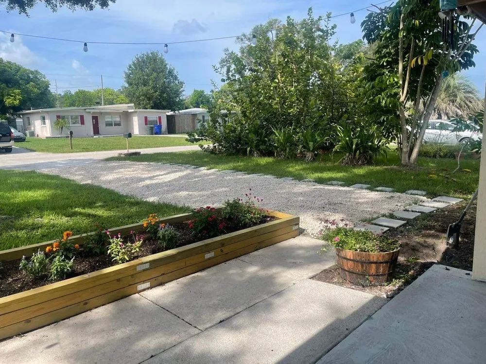 Custom landscape design in Clearwater, FL by Campbells Noble Landscaping