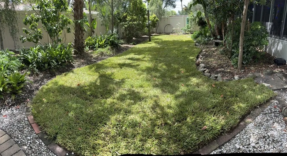 Custom garden landscaping with custom design across Clearwater, FL - Campbells Noble Landscaping