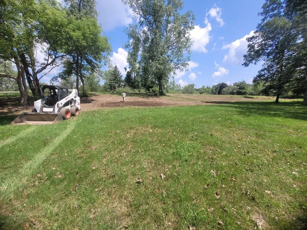 Custom landscaping services in Pinckney, MI by Campbell's Property Services