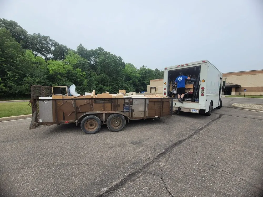 Professional yard cleanup service for residential properties across Pinckney, MI - Campbell's Property Services