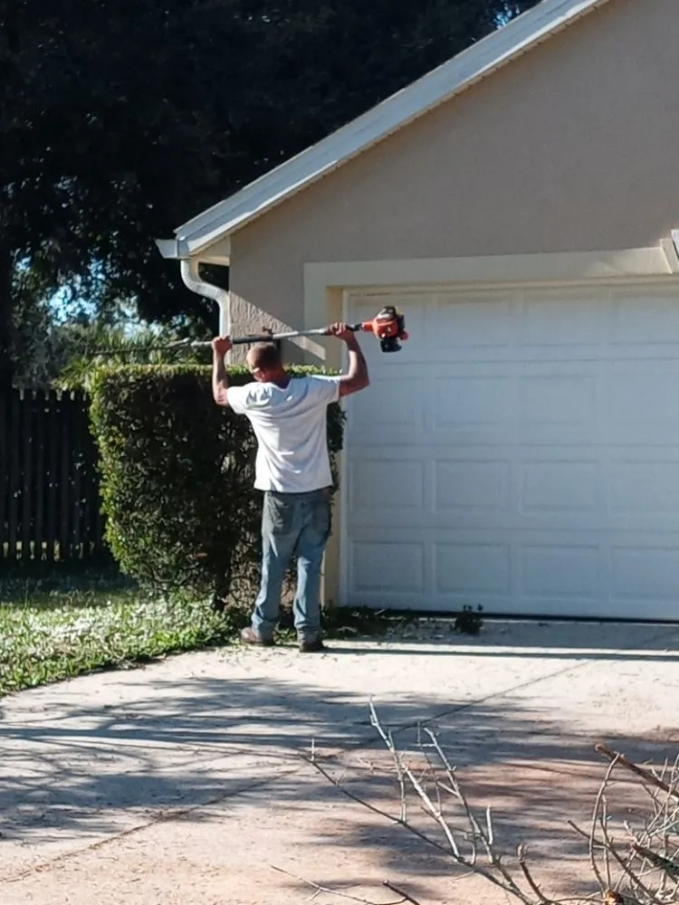 Affordable yard maintenance with custom design in Melbourne, FL by Campbell's Quality Services