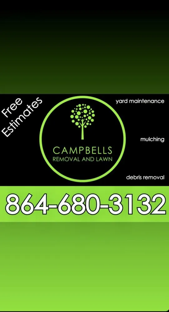 Custom outdoor landscaping in Spartanburg, SC by Campbell’s Removal and Lawncare