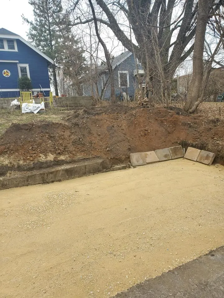 Custom yard cleanup service for outdoor upgrades in Stillwater, MN by Campbell's Welding and Landscaping