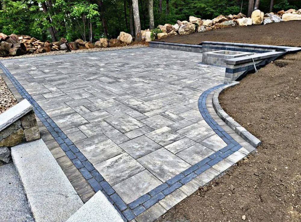 Custom garden landscaping in Shrewsbury, MA - Campos Brothers Landscaping