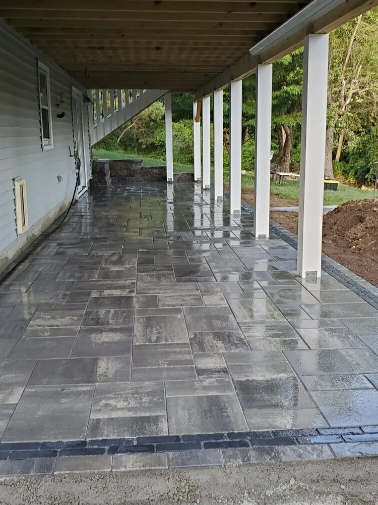 Expert landscape installation for outdoor upgrades in Shrewsbury, MA by Campos Brothers Landscaping