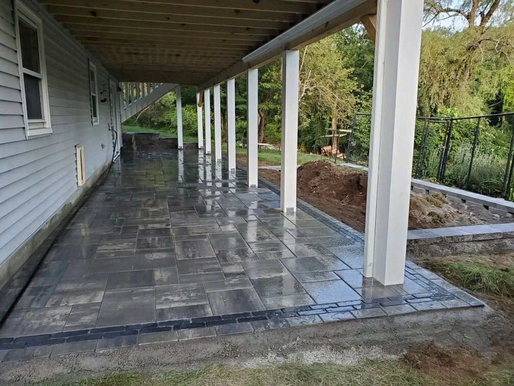 Reliable landscape installation for beautiful yards in Shrewsbury, MA by Campos Brothers Landscaping