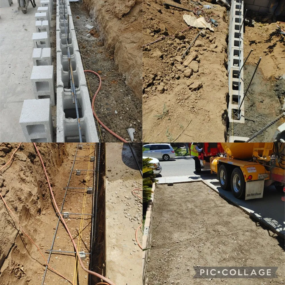 Local landscape installation in Wildomar, CA - CAMPOS Concrete