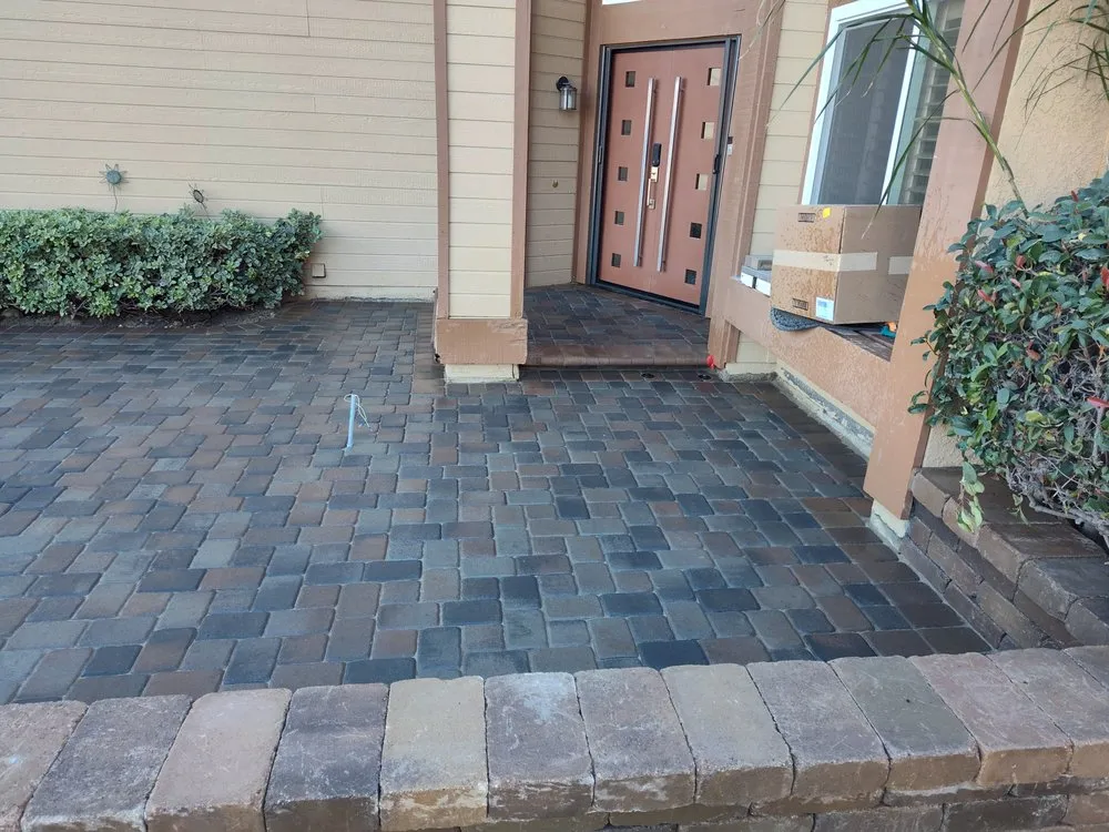 Custom landscape design in Menifee, CA by Campos Construction