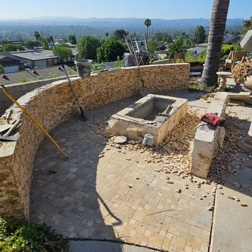 Expert yard cleanup service with custom design in Kagel Canyon, CA by Campos Landscaping and Hardscaping