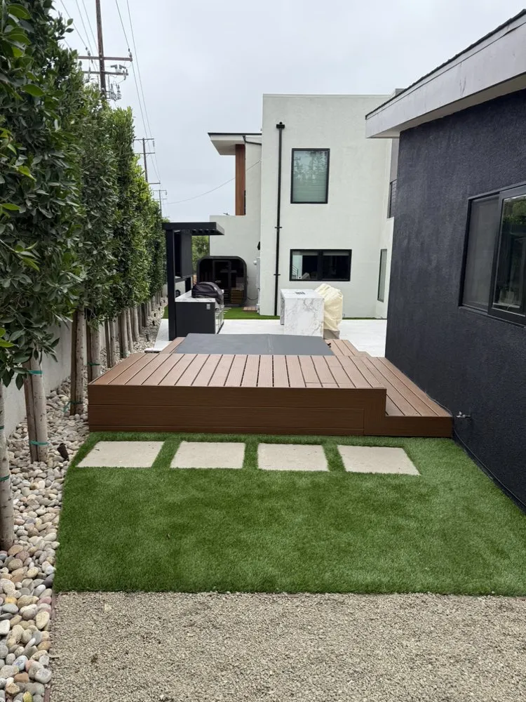 Professional yard maintenance in Long Beach, CA by Campos Landscaping