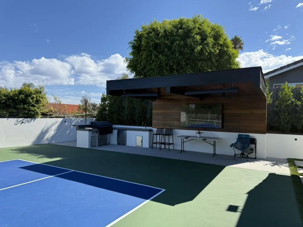 Expert lawn mowing service with custom design in Long Beach, CA by Campos Landscaping