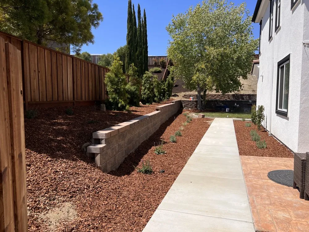 Trusted garden landscaping in Suisun City, CA by Campos Landscaping