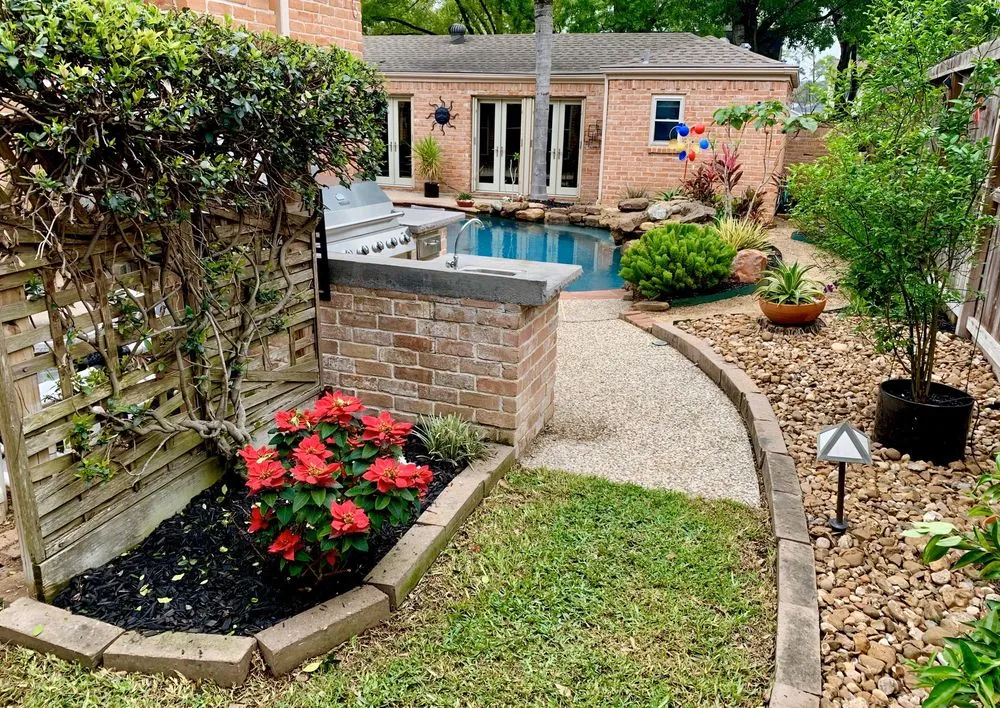 Reliable landscape design in Houston, TX by Camron's Precision Landscaping Multi Services