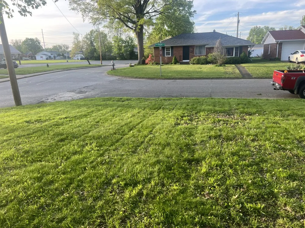 Reliable lawn mowing service in Evansville, IN by Cams Clean Cuts