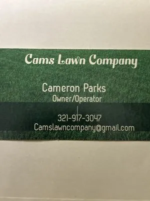 Cams Lawn Company Logo