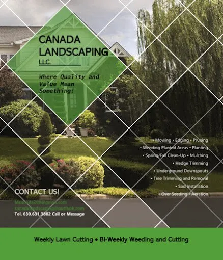 Custom garden landscaping in Aurora, IL by Canada Landscaping