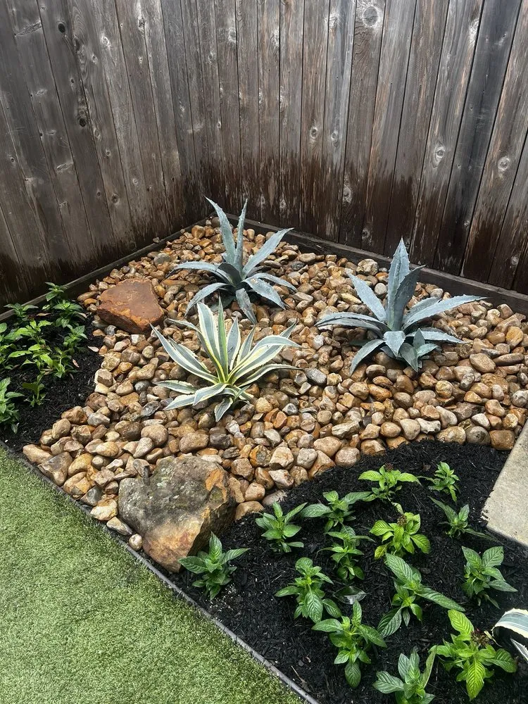 Affordable lawn mowing service for year-round maintenance in Cypress, TX by Candlewood Landscaping Services