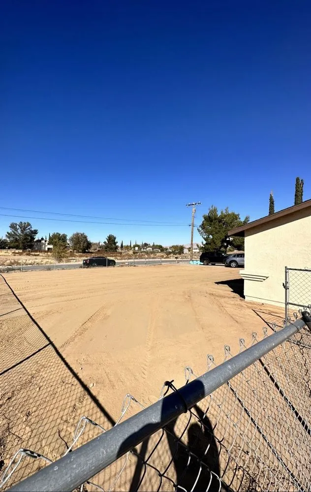 Custom residential landscaping experts serving Hesperia, CA - Canelo R Bobcat Work