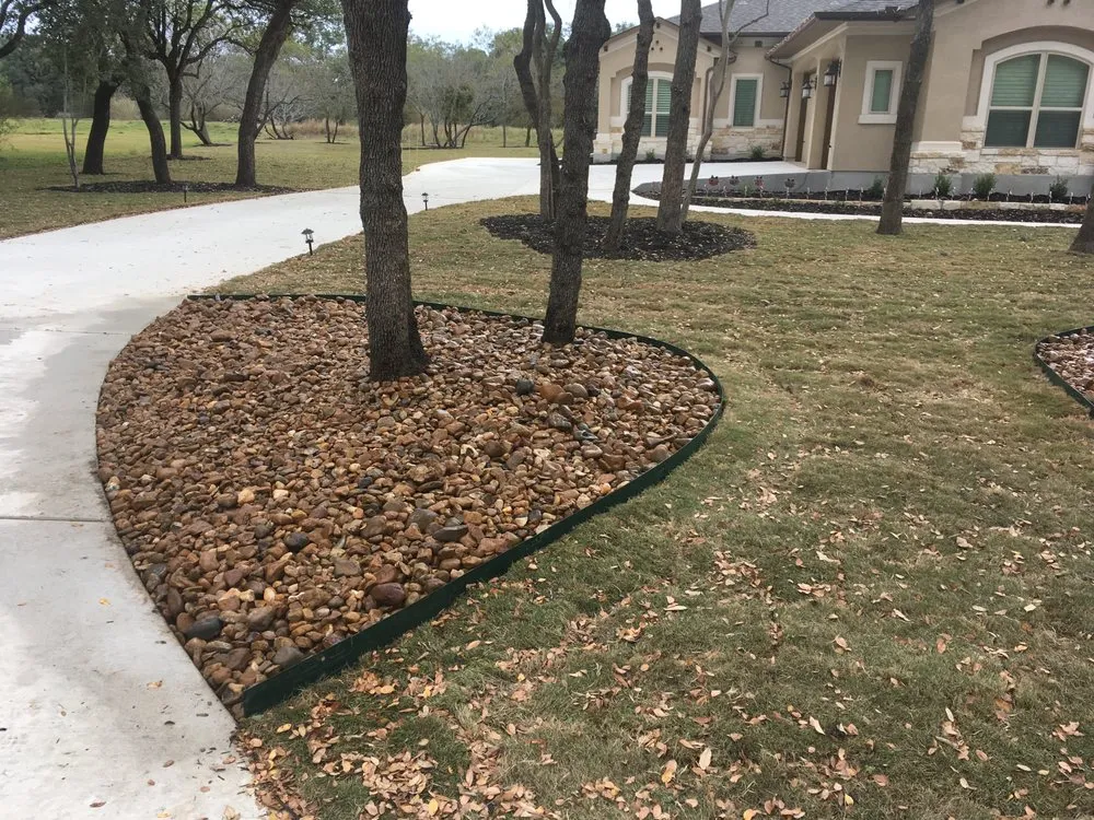 Professional garden landscaping in La Vernia, TX by Cannon Cultivation