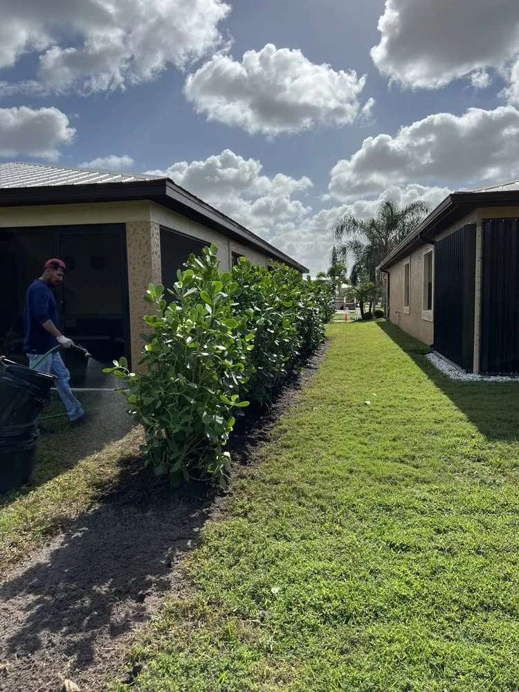 Professional landscape installation in Port Saint Lucie, FL - Cano Landscaping & More