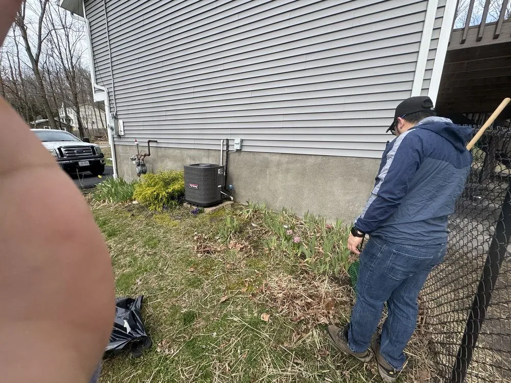 Custom garden landscaping in Monroe, NY by Cano lawncare