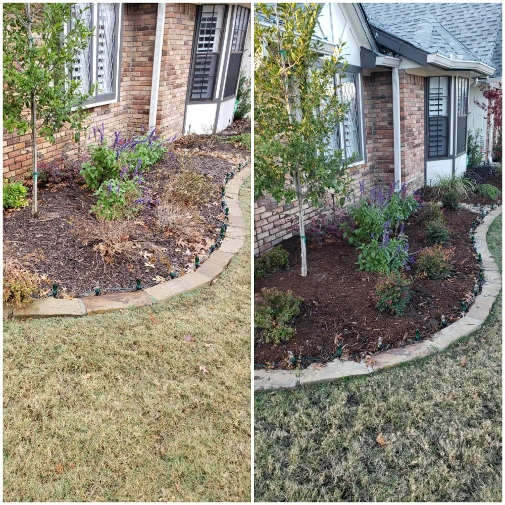 Affordable landscape design with custom design in Lewisville, TX by Canon Outdoors