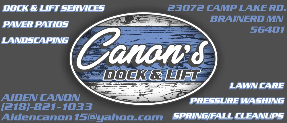 Affordable residential landscaping with custom design in Brainerd, MN by Canon’s Dock And Lift