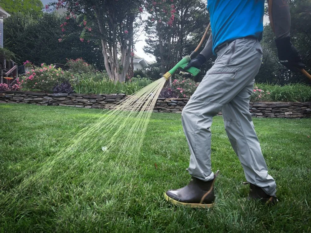 Custom landscape design for residential properties in Raleigh, NC by Canopy Lawn Care