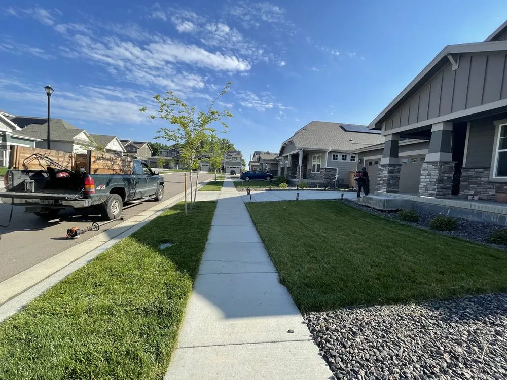 Reliable lawn mowing service in Fort Lupton, CO by Cano's lawn services