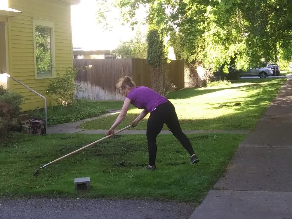 Custom landscape installation in Missoula, MT - Cant Wait Clean-Up