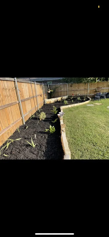 Local garden landscaping in Frisco, TX by Cantoran Landscaping