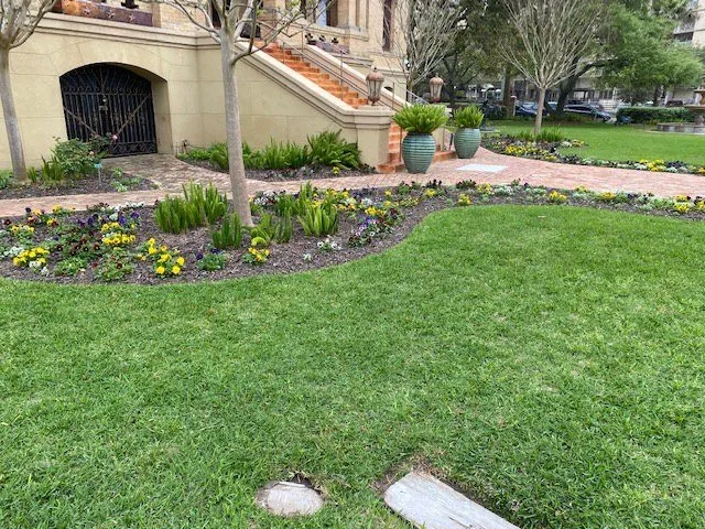 Top-rated outdoor landscaping with custom design in Galveston, TX by Cantu Landscaping & Home Services