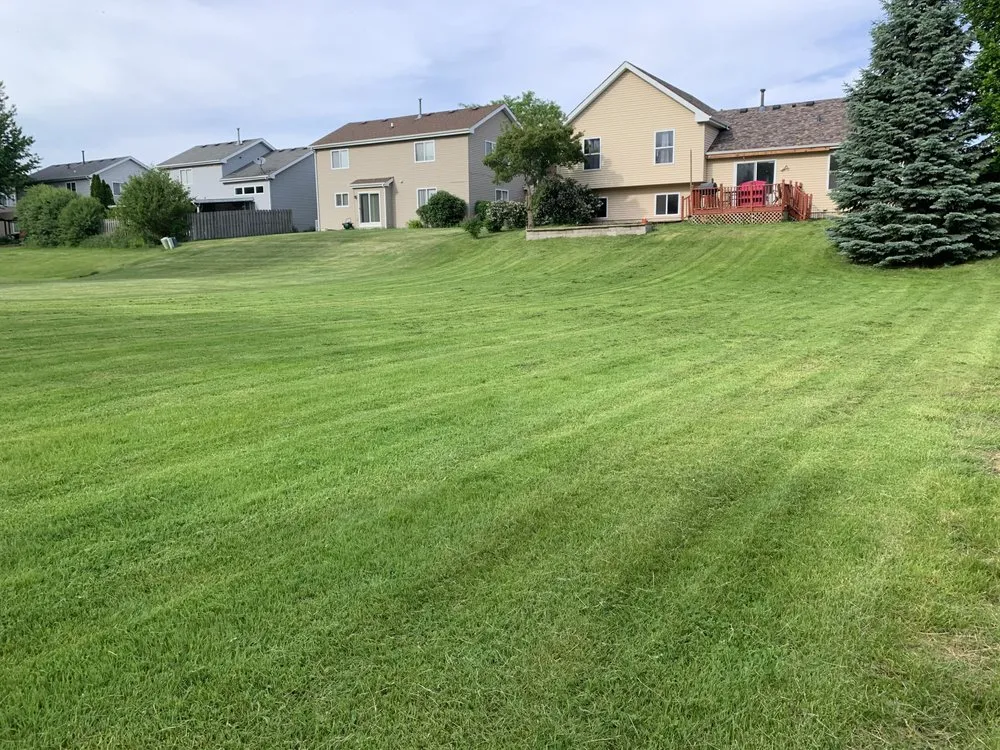 Expert landscape installation for beautiful yards in Hampshire, IL by Cantu Landscaping