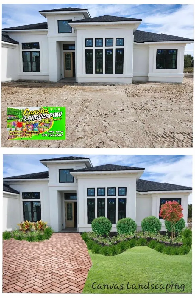 Reliable yard cleanup service for outdoor upgrades in Starke, FL by Canvas Landscaping