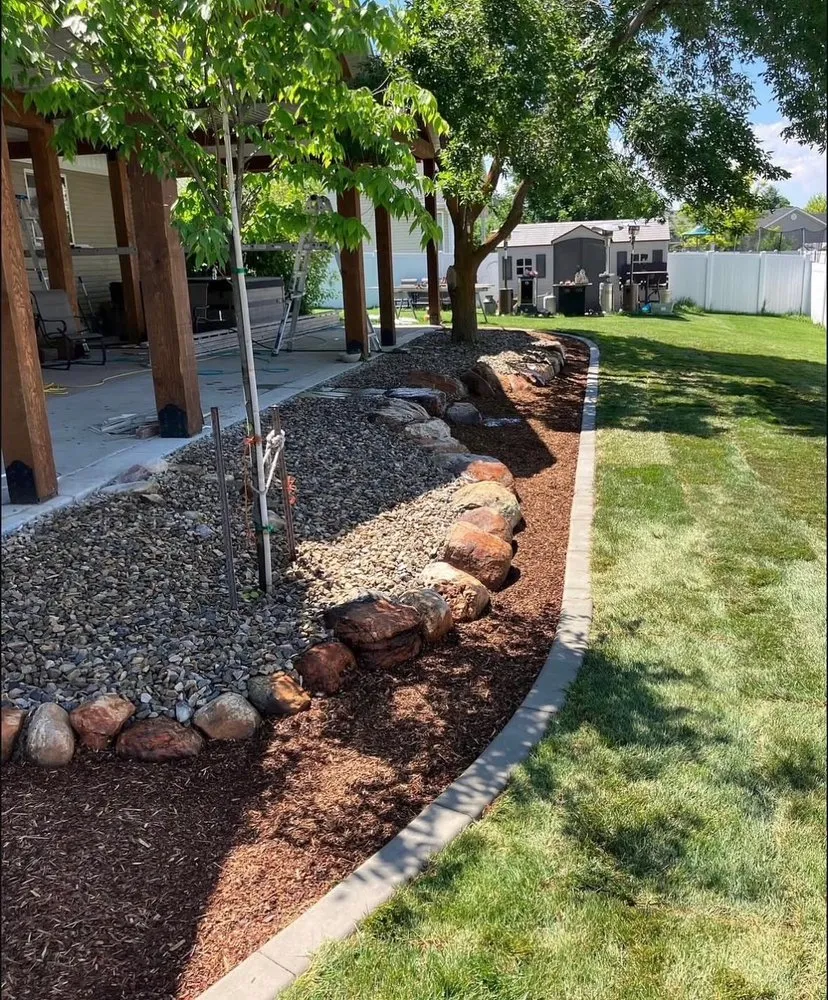 Professional garden landscaping for year-round maintenance in Millville, UT by Canyon View Landscape and Yard Care