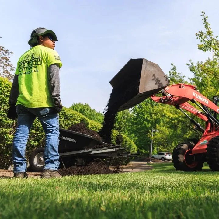 Custom residential landscaping with custom design in Bethany, CT by Capasso Landscaping