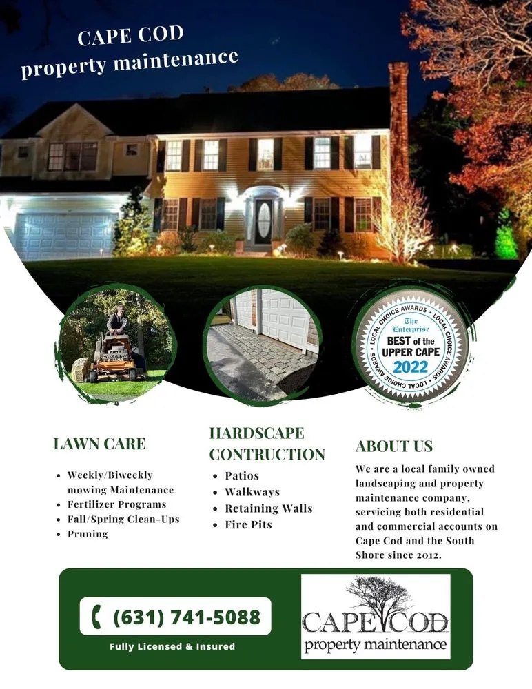 Top-rated garden landscaping for beautiful yards in Sagamore Beach, MA by Cape Cod Property Maintenance