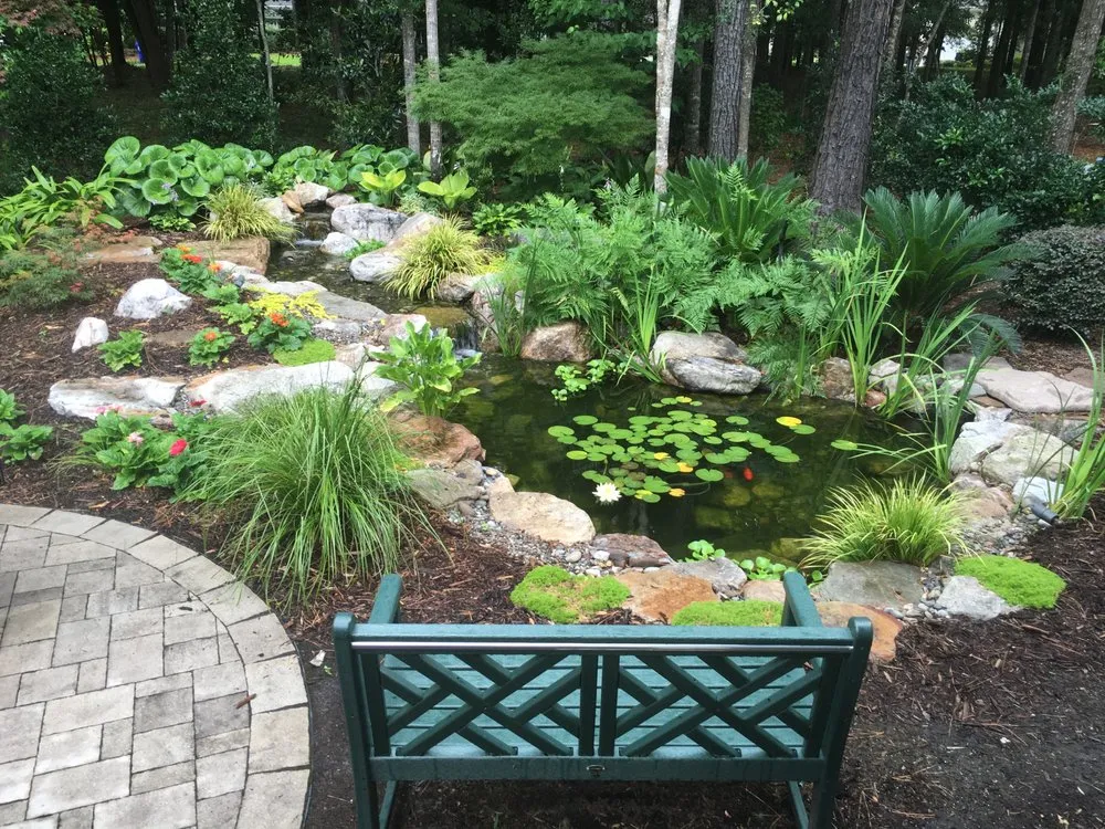 Affordable garden landscaping in Wilmington, NC - Cape Fear Water Gardens