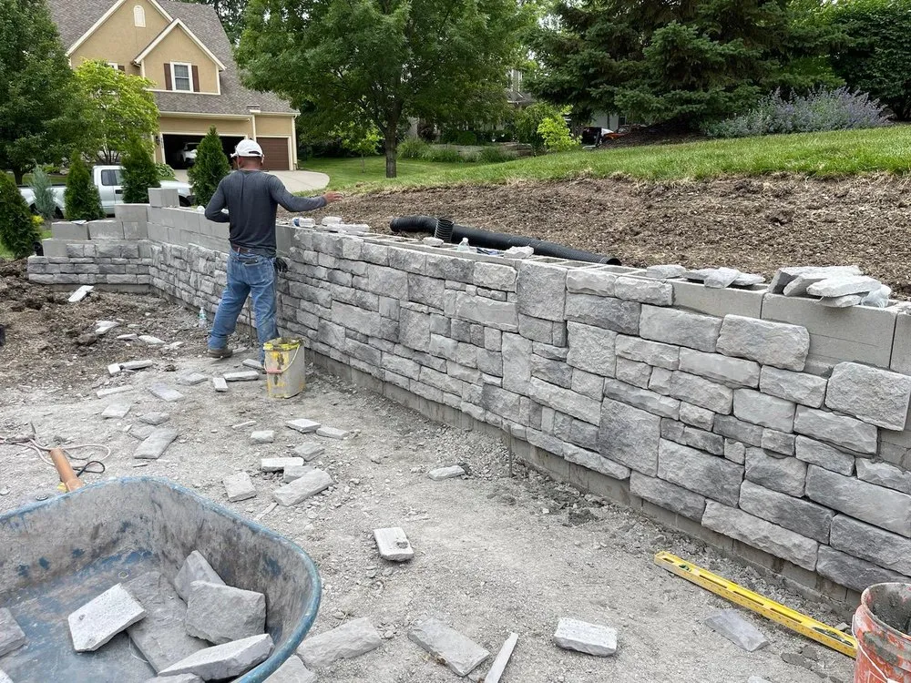 Custom outdoor landscaping with custom design in Overland Park, KS by Capetillo Landscaping & Tree Service