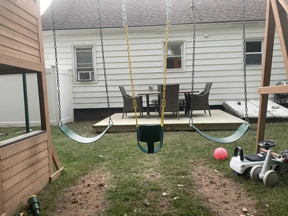 Custom landscape installation for year-round maintenance in West Hartford, CT by Capital Landscaping