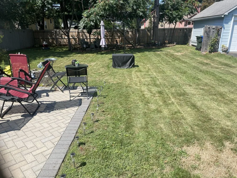 Custom landscape installation in West Hartford, CT - Capital Landscaping