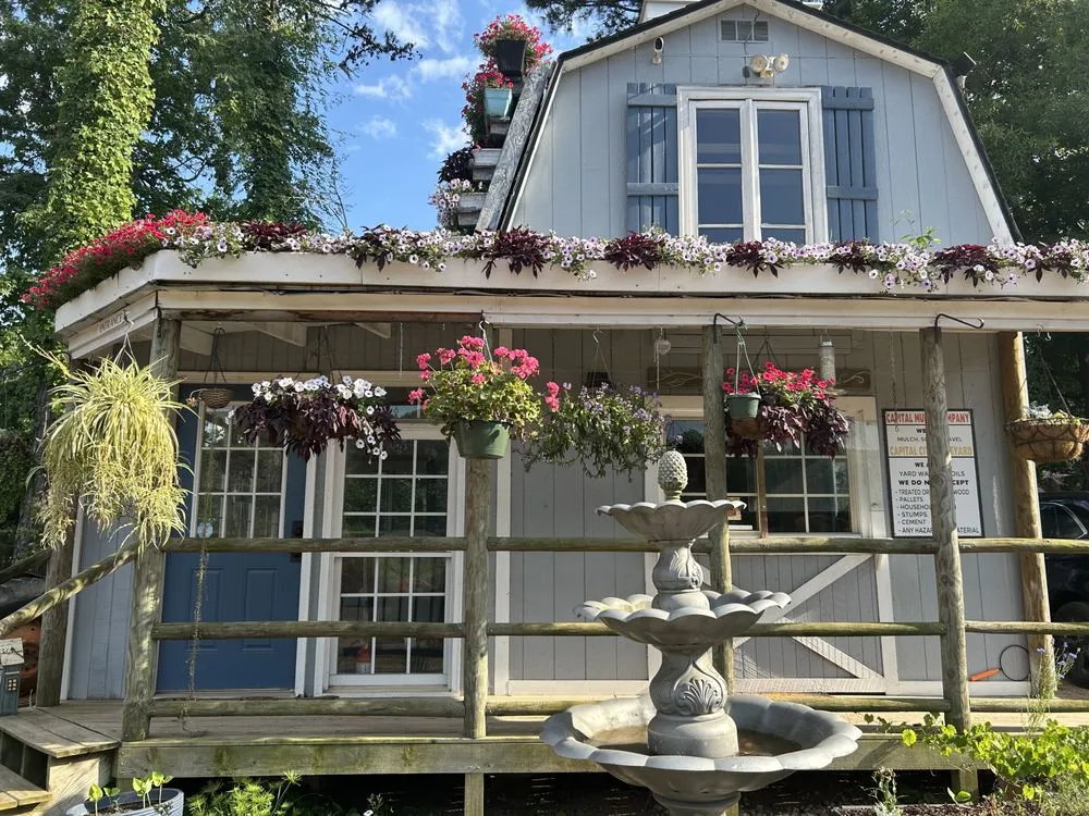 Reliable outdoor landscaping for homes in Raleigh, NC by Capital Mulch Company