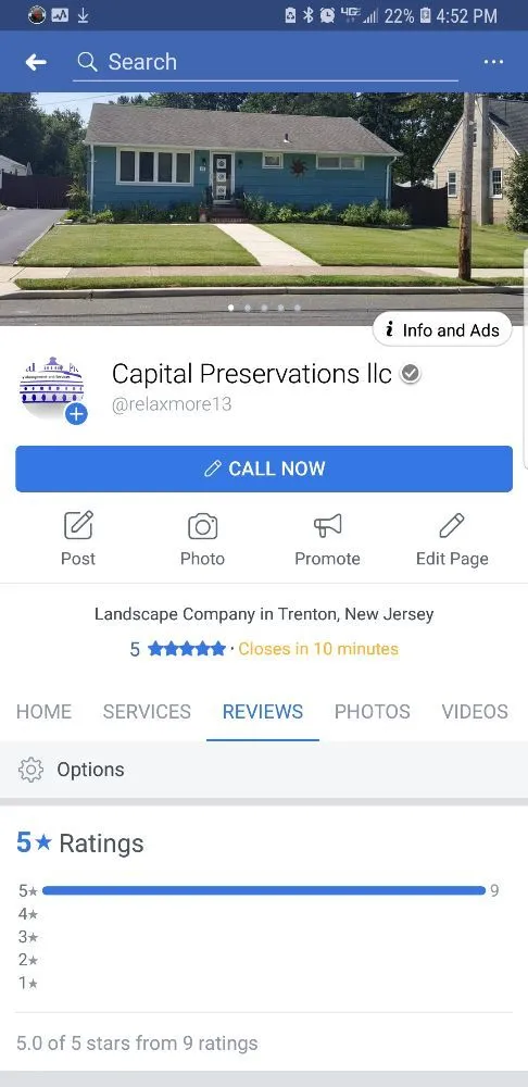 Professional residential landscaping in Trenton, NJ - Capital Preservation Services