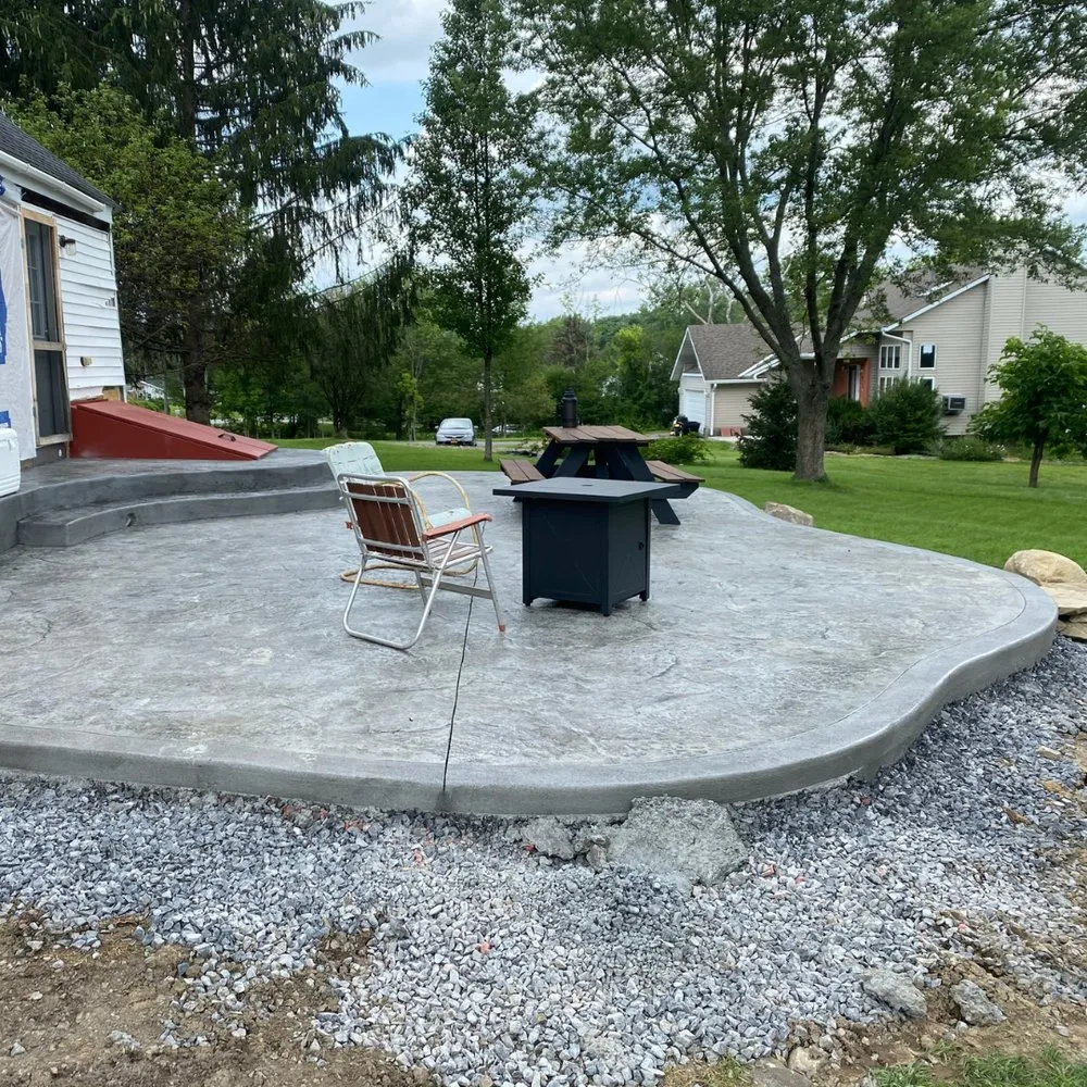 Local landscaping services in Schenectady, NY by Capital Region Concrete LLC
