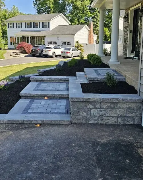 Top-rated garden landscaping in Monroe, NY by Cappella Enterprises Landscape Design & Developement
