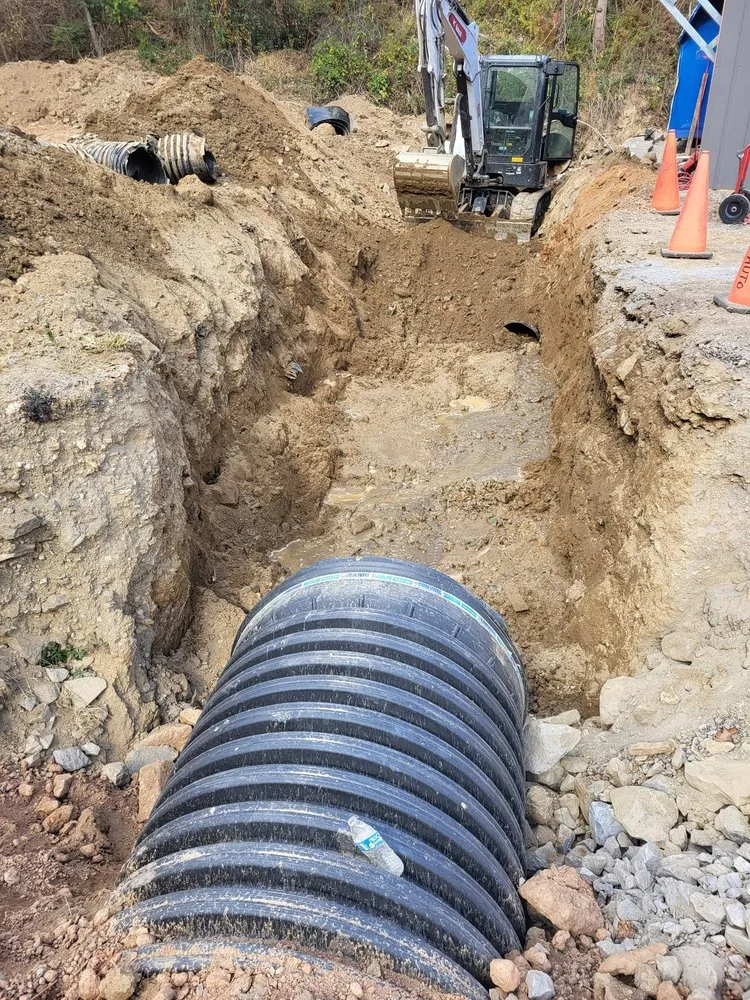 Custom outdoor landscaping in Candler, NC - Capps Excavation