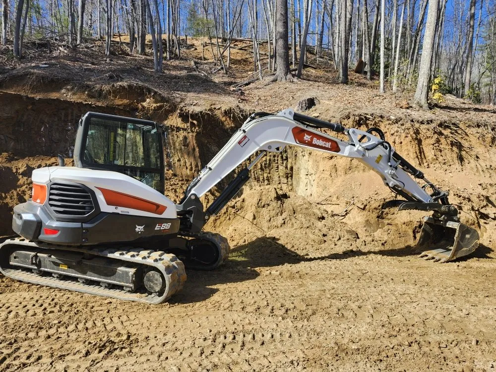 Custom landscape design in Candler, NC - Capps Excavation