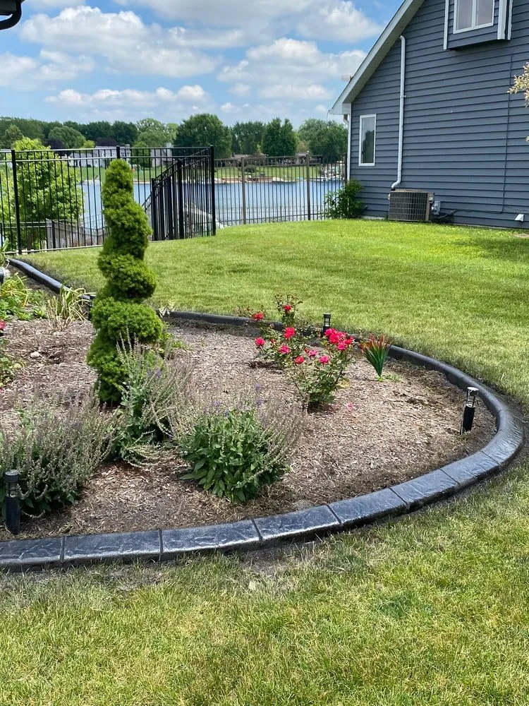 Affordable yard cleanup service for residential properties in Freeport, IL by Captain Curbing