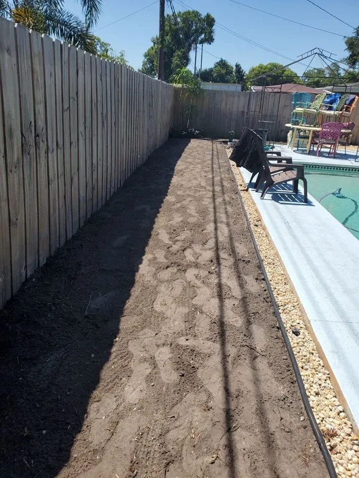 Professional landscape installation for homes in New Port Richey, FL by Captain Mike’s Lawn Care